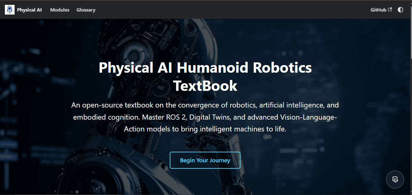 AI Humanoid Robotics Textbook