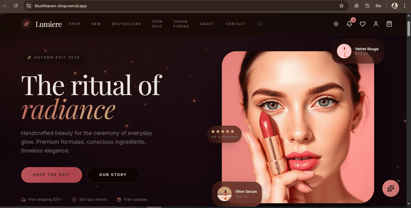 Blushhaven Shop