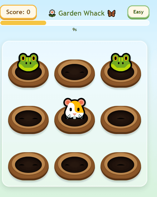 Whack-a-Mole Game preview